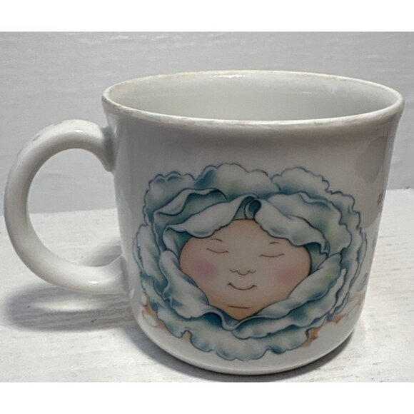 Vtg 1984 Cabbage Patch Kids Porcelain Plate Bowl Mug Set By Royal Worcester - Picture 10 of 15